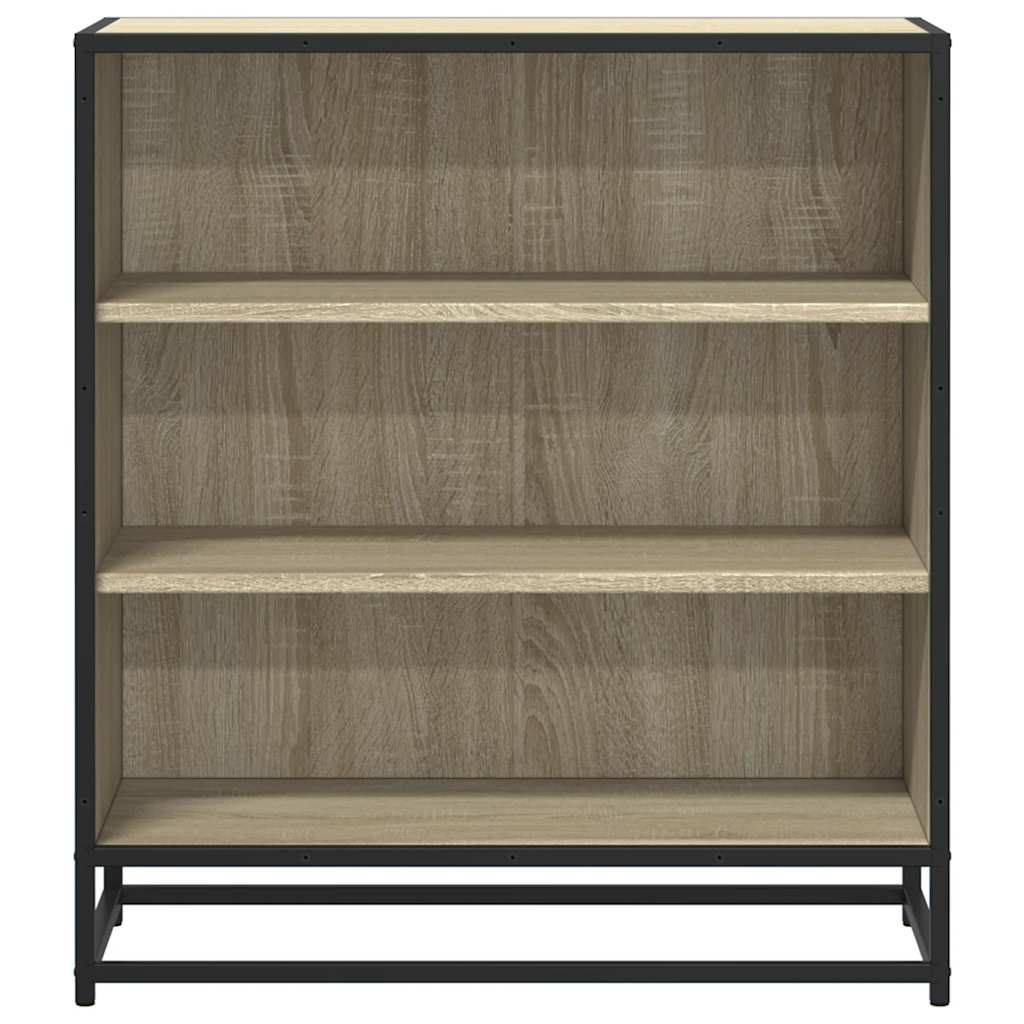 vidaXL Sideboard Sonoma Oak 68x35x76cm Κατασκευασμένο ξύλο και μέταλλο