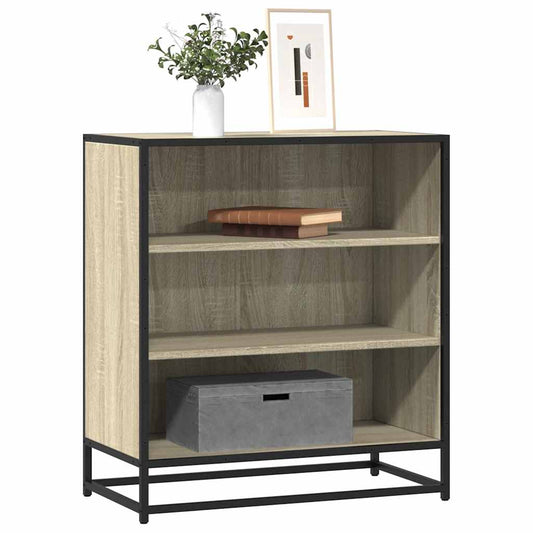 vidaXL Sideboard Sonoma Oak 68x35x76cm Κατασκευασμένο ξύλο και μέταλλο