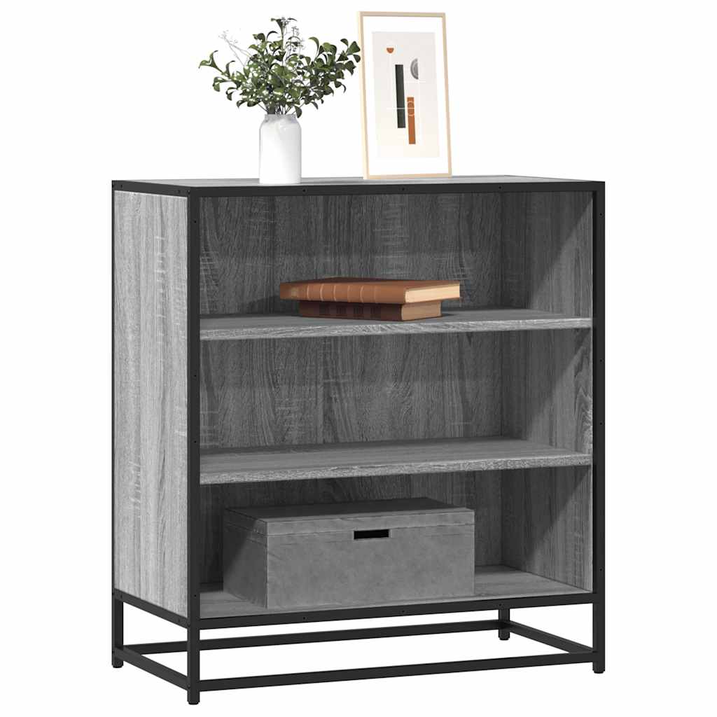 vidaXL Sideboard Grey Sonoma Κατασκευασμένο ξύλο και μέταλλο