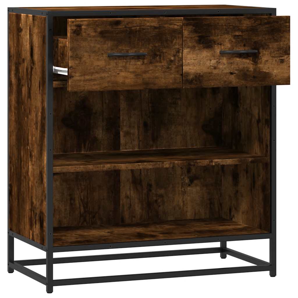 vidaXL Ντουλάπι Καπνιστή Δρυς 68x35x76 εκ. από Επεξεργασμένο Ξύλο