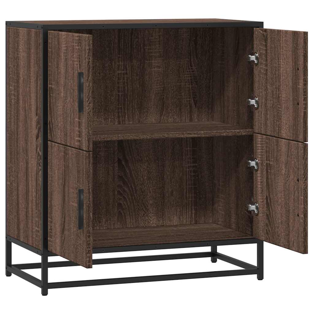 vidaXL Συρταριέρα καφέ δρυς 68x35x76 cm Κατασκευασμένο ξύλο