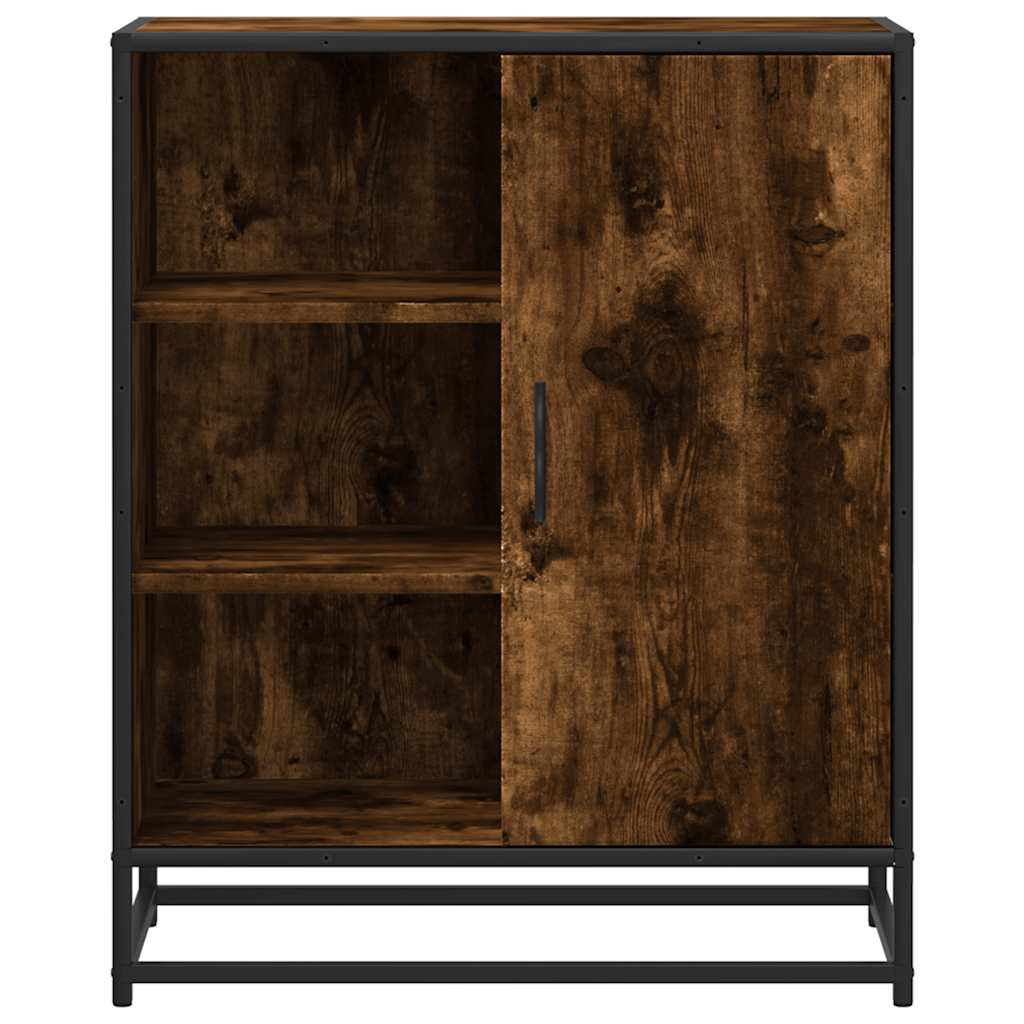 vidaXL Sideboard Καπνιστή δρυς 62x35x76 cm Κατασκευασμένο ξύλο