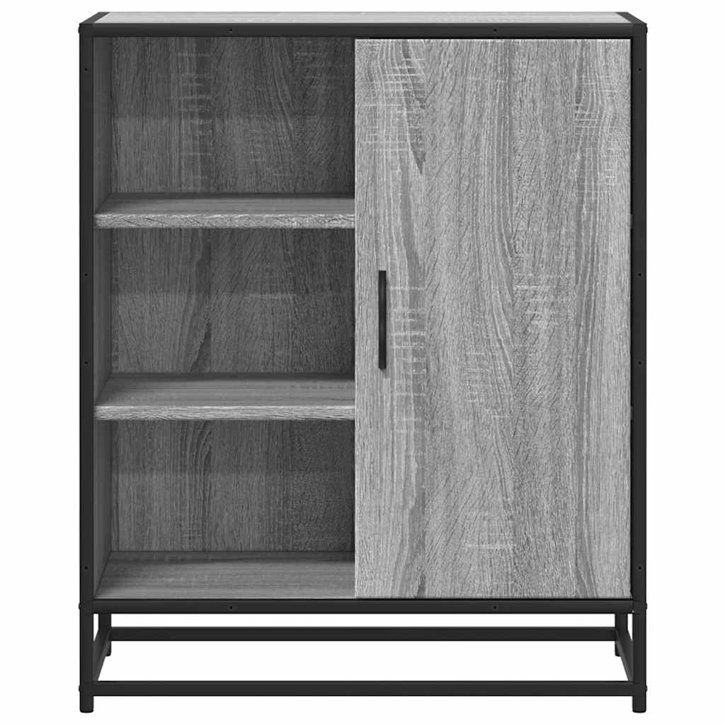 vidaXL Sideboard Grey Sonoma 62x35x76 cm Ξύλινο μηχανουργικό ξύλο