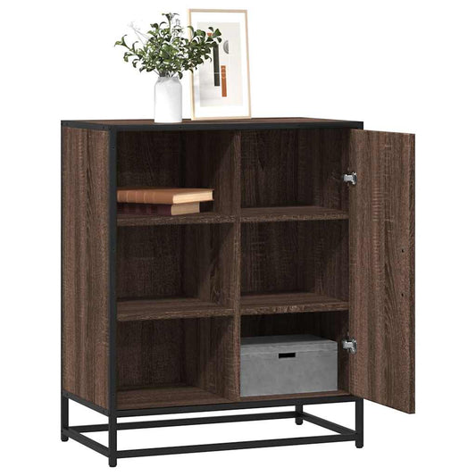 vidaXL Sideboard καφέ δρυς 62x35x76 cm Ξύλο μηχανής