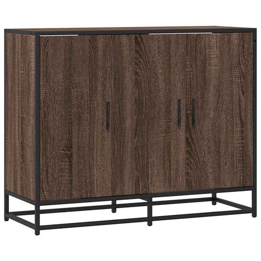 vidaXL Sideboard καφέ δρυς 94x35x76 cm Κατασκευασμένο ξύλο