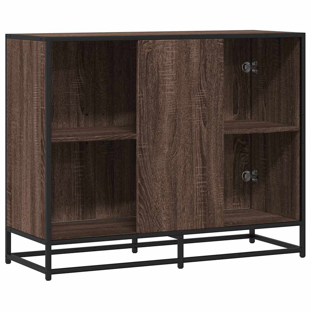 vidaXL Sideboard καφέ δρυς 94x35x76 cm Κατασκευασμένο ξύλο