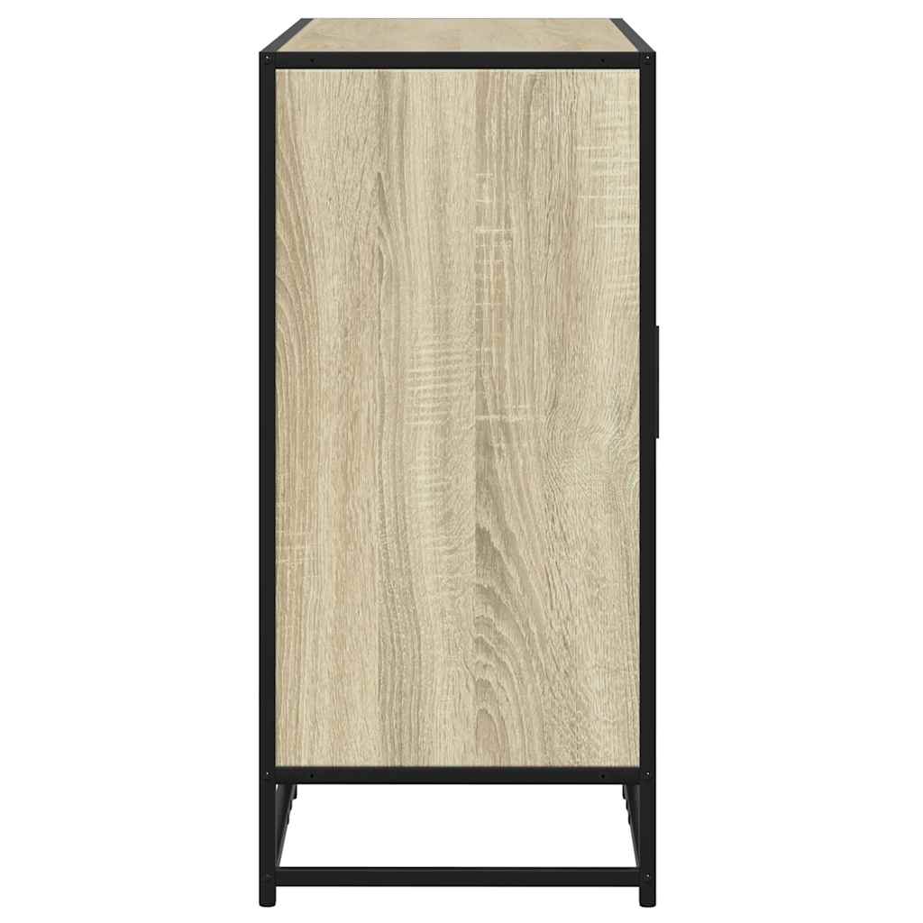 vidaXL Sideboard Sonoma Oak 92x35x76 cm Κατασκευασμένο ξύλο