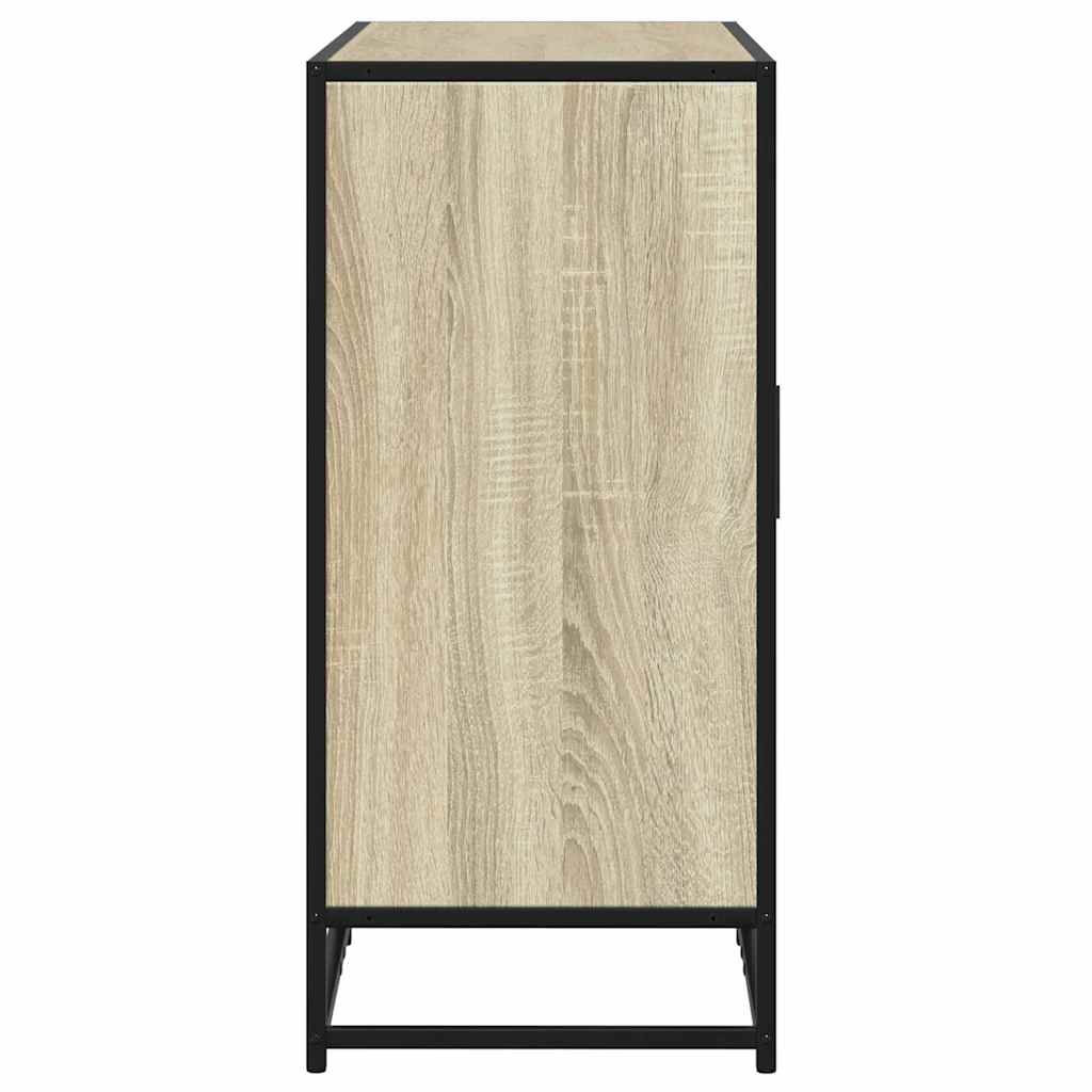 vidaXL Sideboard Sonoma Oak 92x35x76 cm Κατασκευασμένο ξύλο