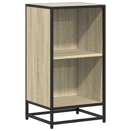 vidaXL Ντουλάπι βιβλίων Sonoma Oak 40x35x76 cm Κατασκευασμένο ξύλο