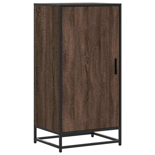 vidaXL Ράφι παπουτσιών καφέ δρυς 48x38x97,5 cm Κατασκευασμένο ξύλο