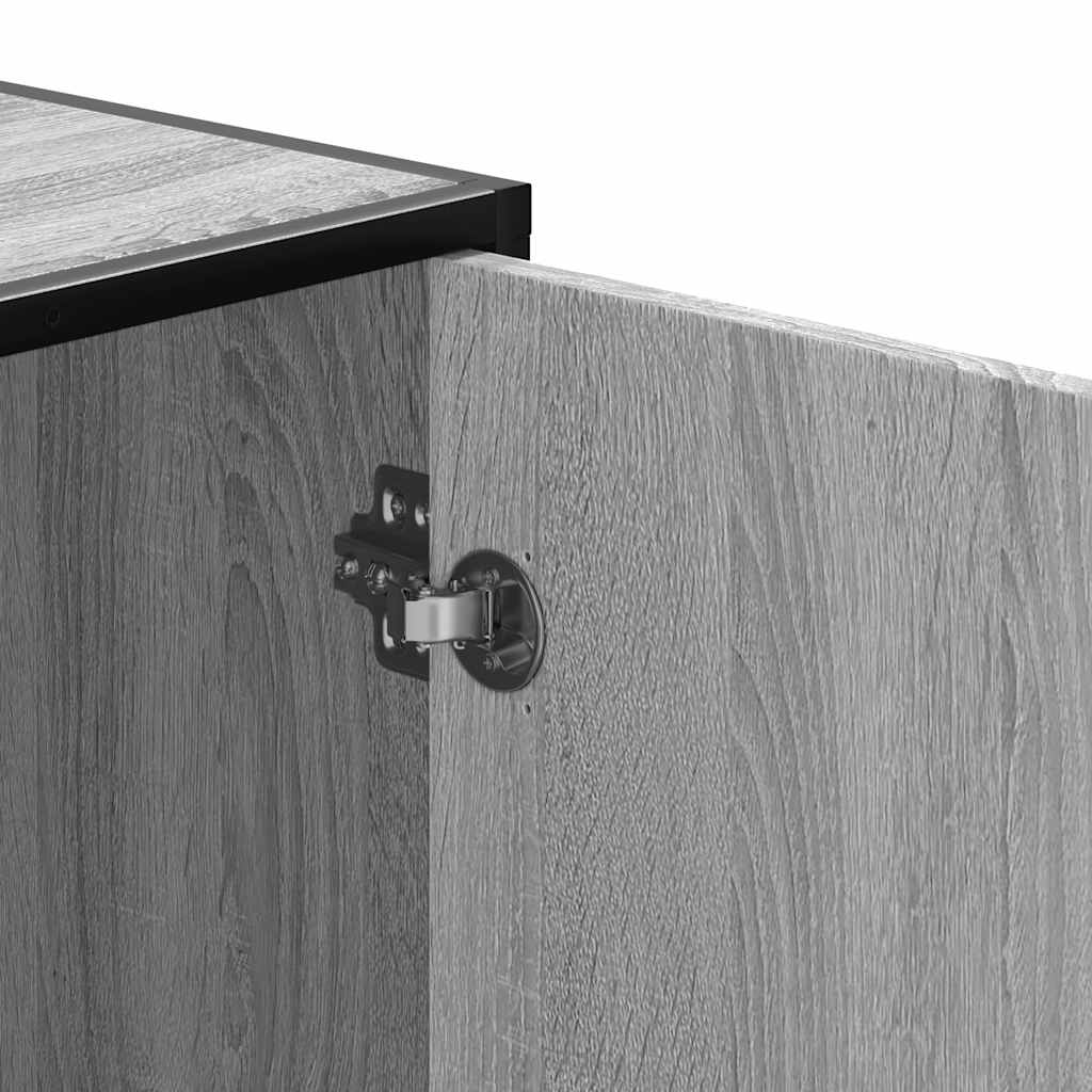 vidaXL Παπουτσοθήκη Γκρι Sonoma 102x35x55 εκ. από Επεξεργασμένο Ξύλο