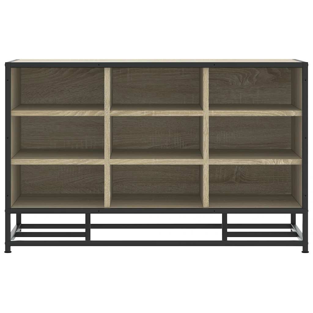 Πάγκος παπουτσιών vidaXL Sonoma Oak 84x40x53,5 cm