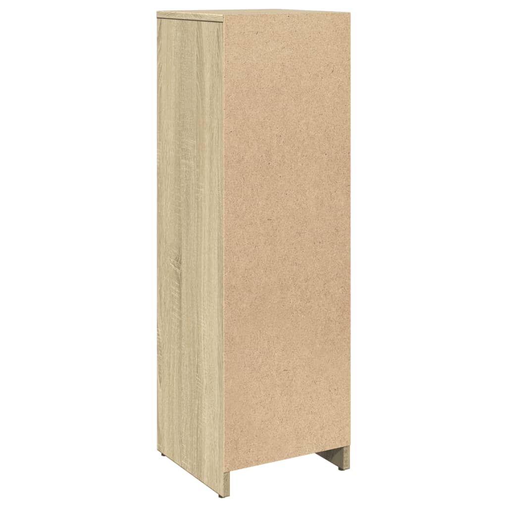 vidaXL Στήλη Μπάνιου Sonoma Δρυς 30 x 30 x 95 εκ. Επεξεργασμένο Ξύλο
