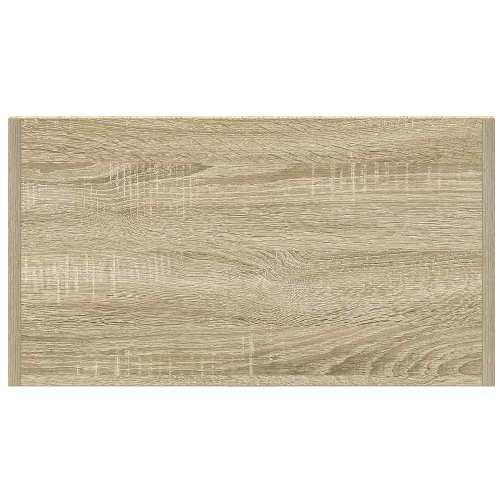 vidaXL Ντουλάπι Μπάνιου Sonoma Δρυς 60 x 33 x 80 εκ. από Επεξ. Ξύλο
