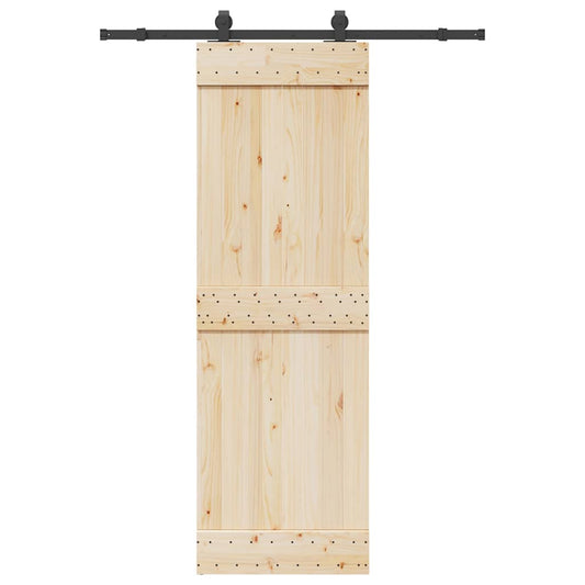 vidaXL Μηχανισμός Συρόμενης Μεσόπορτας Μαύρος 152,5 εκ. Ατσάλινος