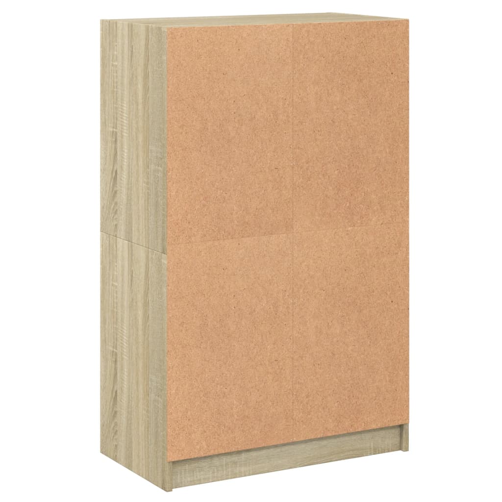 vidaXL Ντουλάπι με Πόρτες 68x37x109 εκ. από Επεξεργασμένο Ξύλο