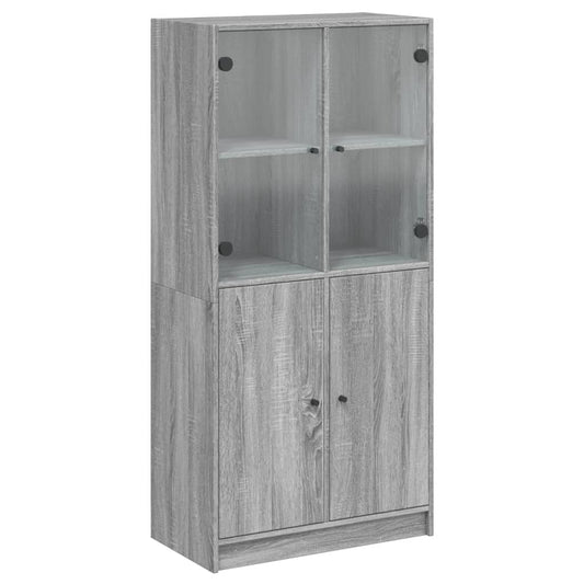 vidaXL Ντουλάπα με Πόρτες 68x37x142 εκ. Επεξεργασμένο Ξύλο