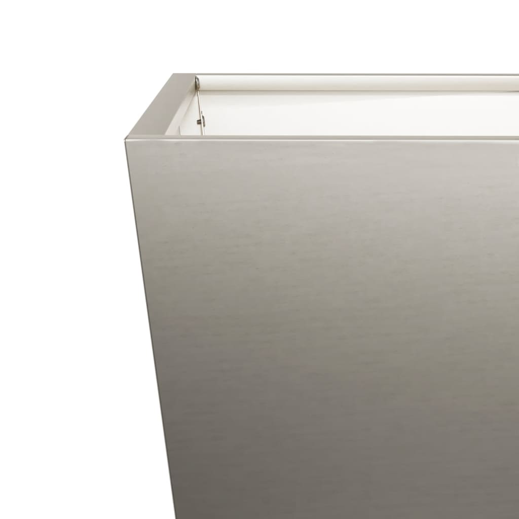 vidaXL Ζαρντινιέρες Κήπου 2 τεμ. 30x30x30cm Ατσάλι σκληρυθέν στον αέρα