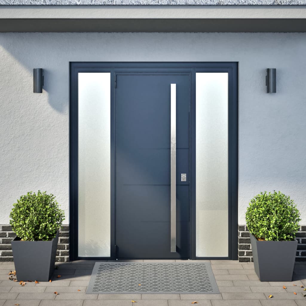 vidaXL Ζαρντινιέρες Κήπου 2 τεμ. Ανθρακί 40x40x40 εκ. από Ατσάλι