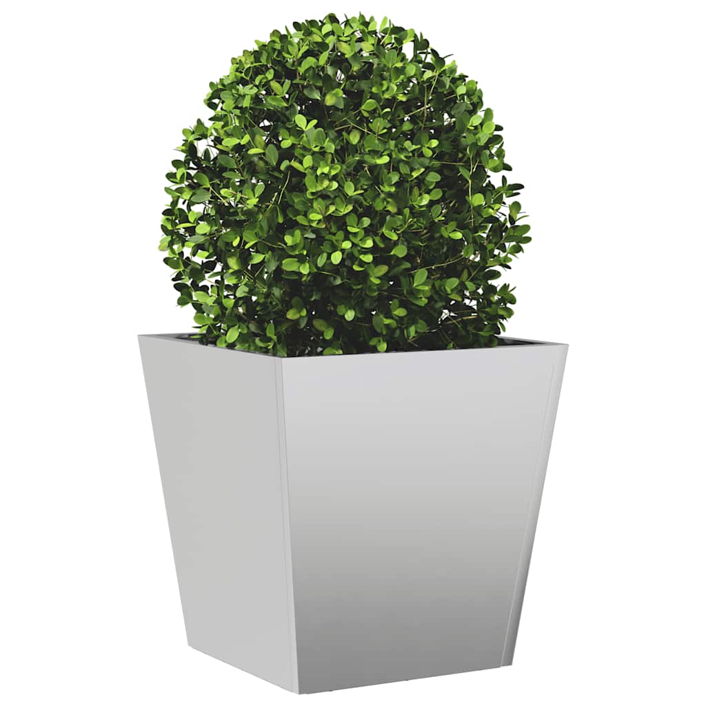 vidaXL Ζαρντινιέρα Κήπου 40x40x40 εκ. Γαλβανισμένο Χάλυβα