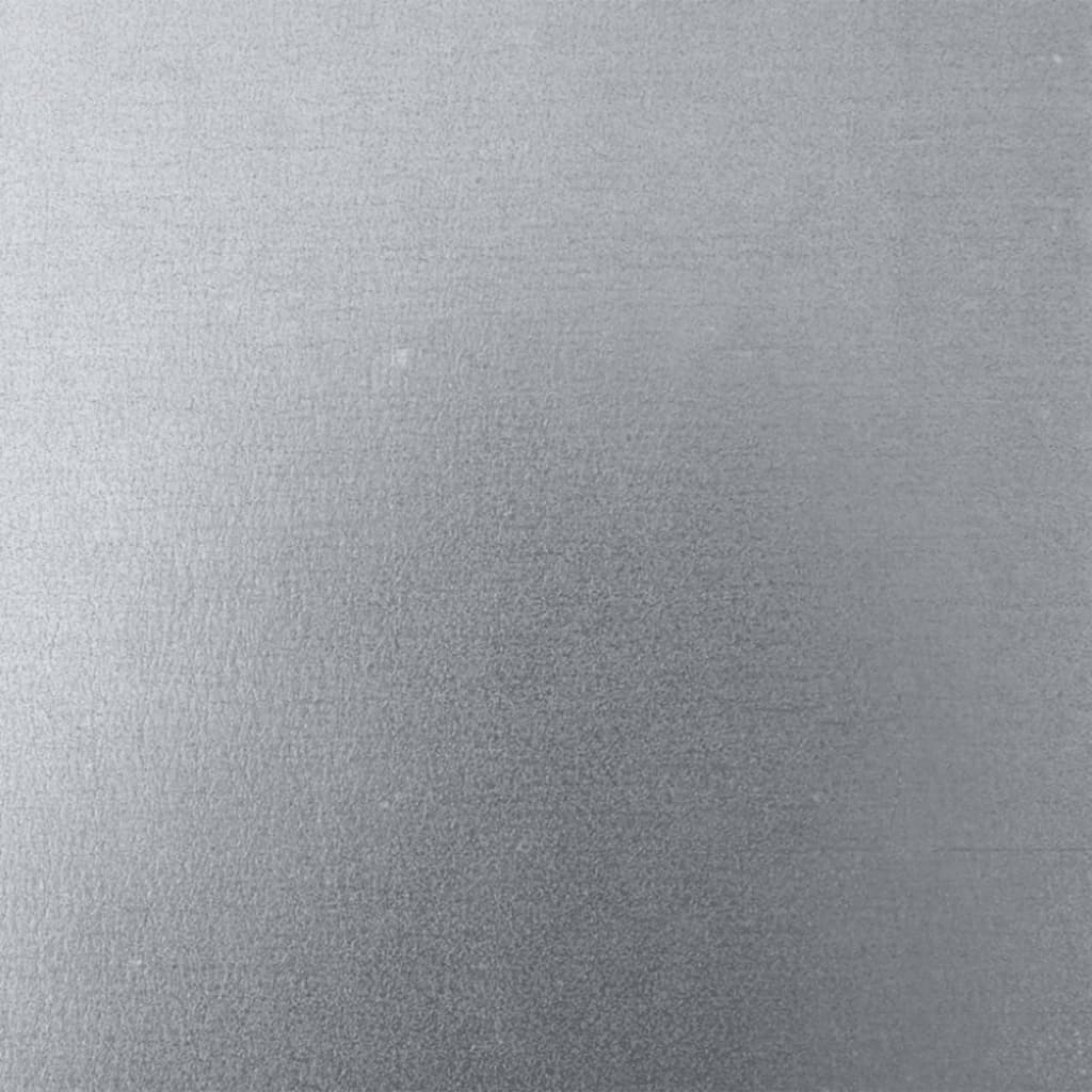 vidaXL Ζαρντινιέρα Κήπου 45x45x75 εκ. από Γαλβανισμένο Χάλυβα