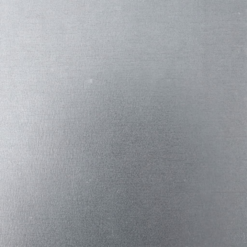 vidaXL Ζαρντινιέρες Κήπου 2 τεμ. Τρίγωνο 50x43x75 εκ Γαλβ. Ατσάλι