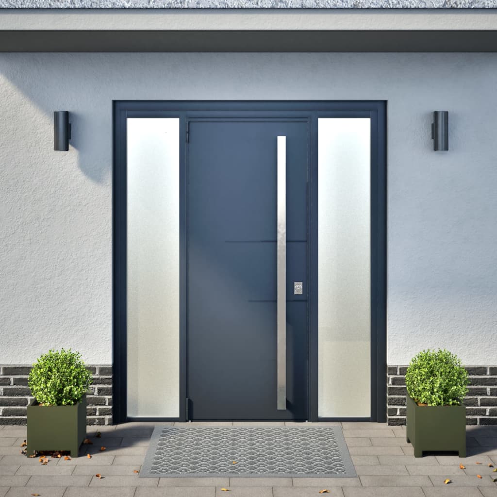 vidaXL Ζαρντινιέρες Κήπου 2 τεμ. Λαδί 30x30x30 εκ. από Ατσάλι