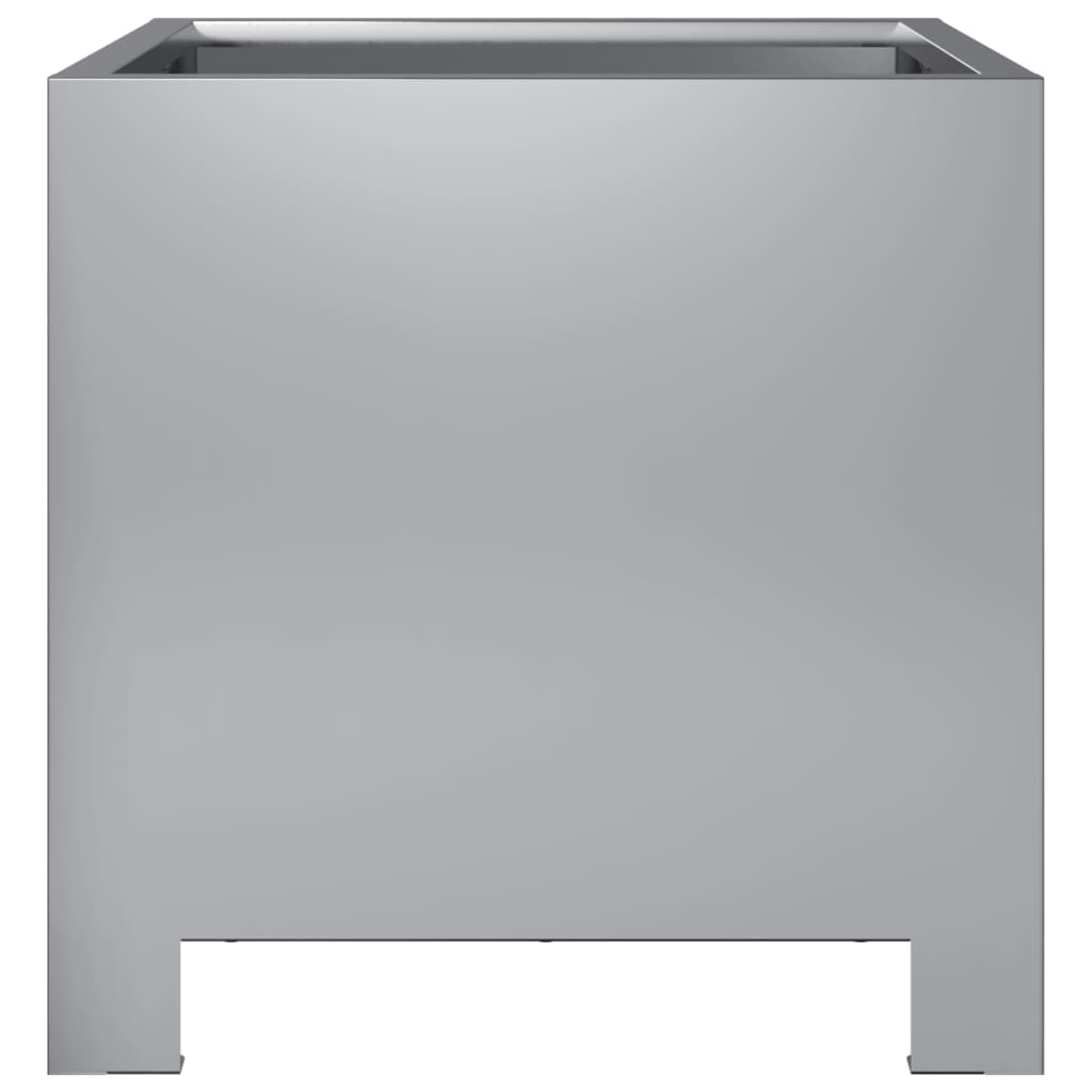 vidaXL Ζαρντινιέρες Κήπου 2 τεμ. 30x30x30 εκ. από Γαλβανισμένο Χάλυβα