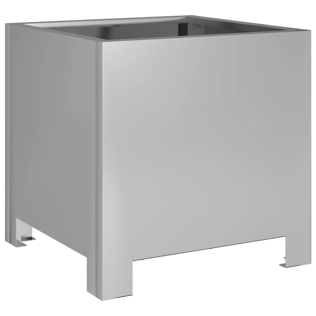 vidaXL Ζαρντινιέρες Κήπου 2 τεμ. 30x30x30 εκ. από Γαλβανισμένο Χάλυβα