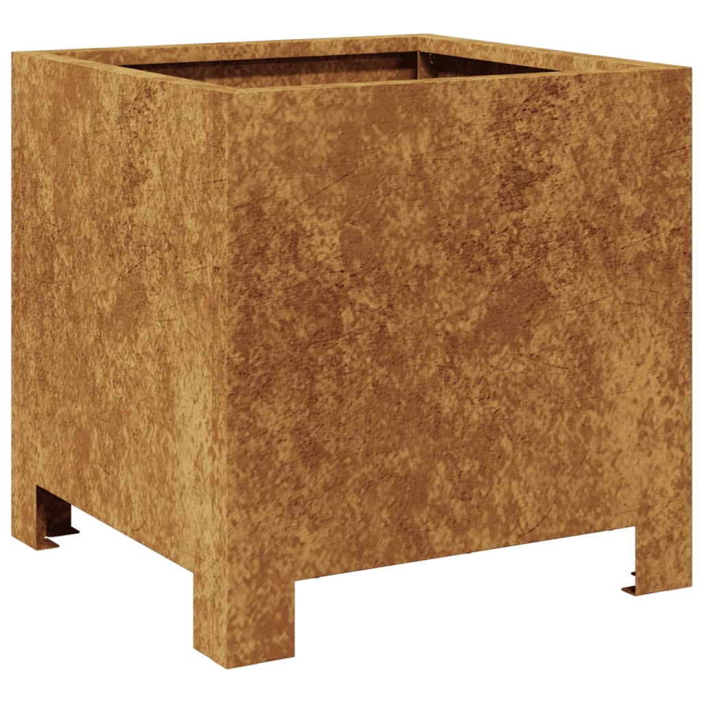 vidaXL Ζαρντινιέρες Κήπου 2 τεμ. 30x30x30εκ Ατσάλι σκληρυθέν στον αέρα