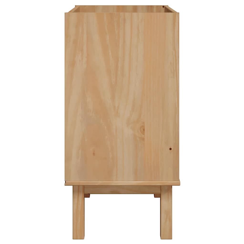 vidaXL Ντουλάπι Μπάνιου OTTA 59x40x80 εκ. Μασίφ Ξύλο Πεύκου