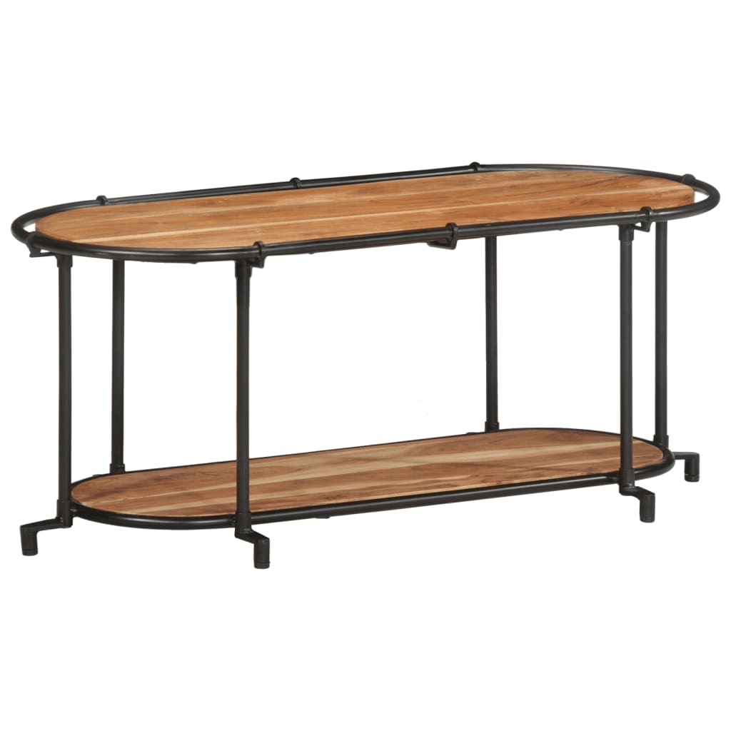 vidaXL Έπιπλο Τηλεόρασης 100x42x40 εκ. από Μασίφ Ξύλο Ακακίας