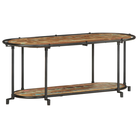 vidaXL Έπιπλο Τηλεόρασης 100x42x40 εκ. από Μασίφ Ανακυκλωμένο Ξύλο