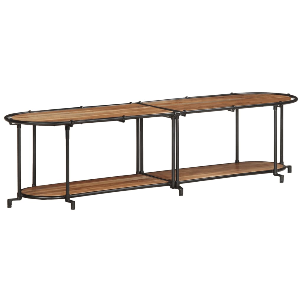 vidaXL Έπιπλο Τηλεόρασης 160x42x40 εκ. από Μασίφ Ξύλο Ακακίας