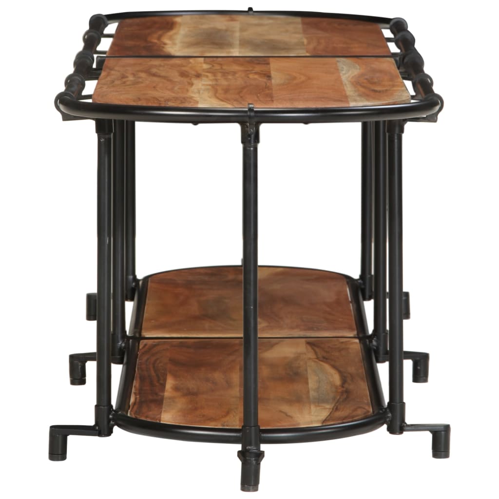 vidaXL Έπιπλο Τηλεόρασης 160x42x40 εκ. από Μασίφ Ξύλο Ακακίας