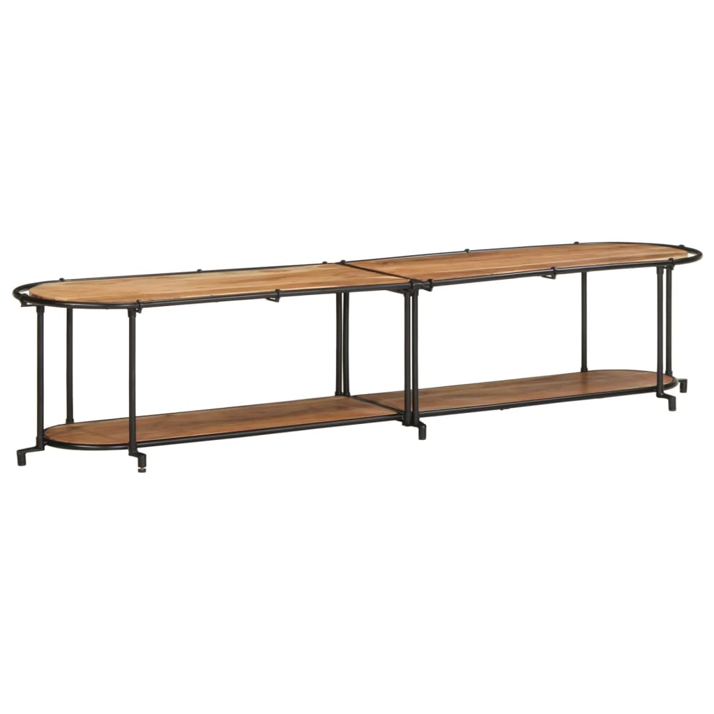 vidaXL Έπιπλο Τηλεόρασης 200x42x40 εκ. από Μασίφ Ξύλο Ακακίας