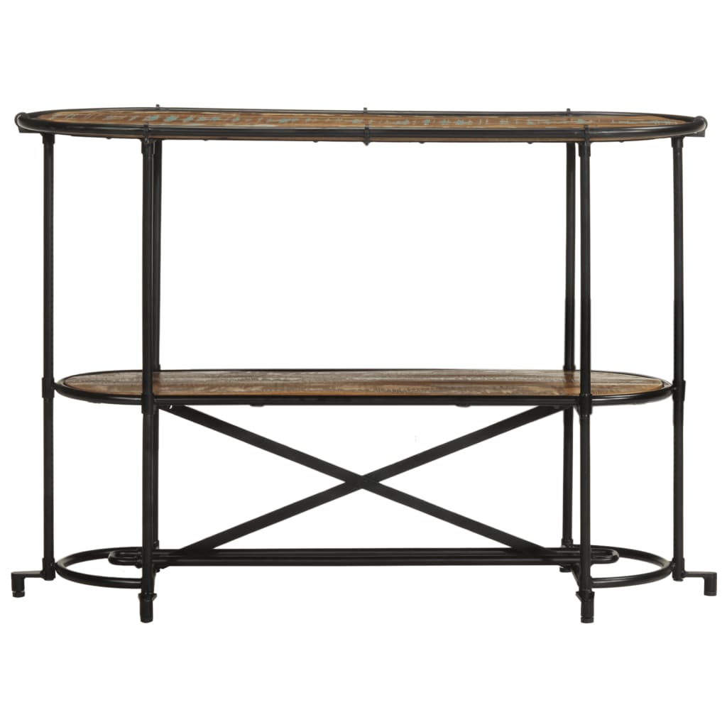 vidaXL Κονσόλα Τραπέζι 110x42x76 εκ. από Μασίφ Ανακυκλωμένο Ξύλο