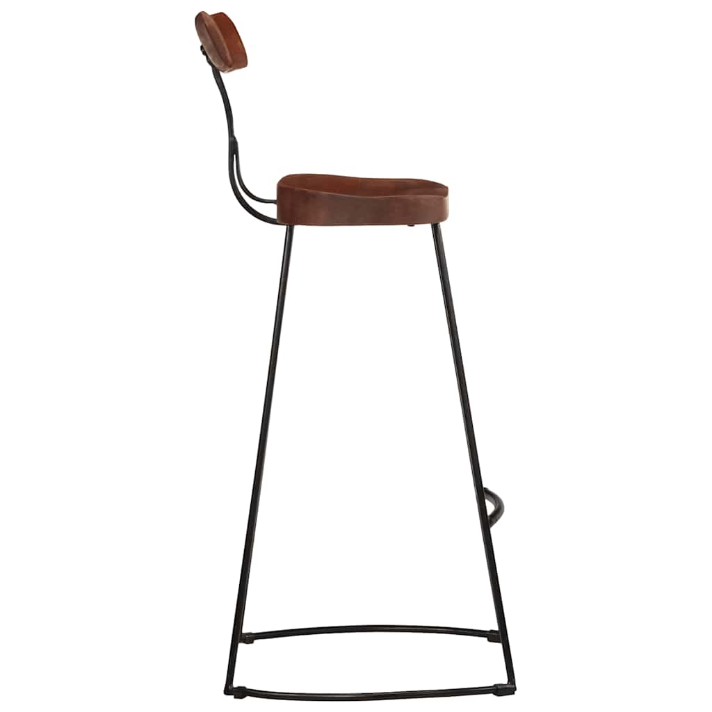 vidaXL Σκαμπό Μπαρ 2 τεμ. 49x43x103 εκ. από Μασίφ Ξύλο Μάνγκο