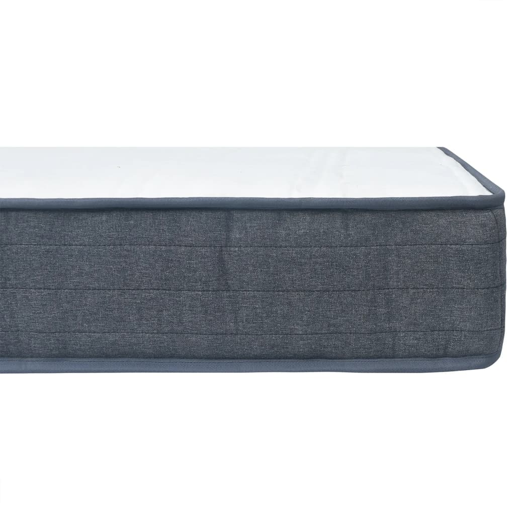 vidaXL Στρώμα Boxspring 160x80x20 εκ. μέτριας απαλότητας Υφασμάτινο
