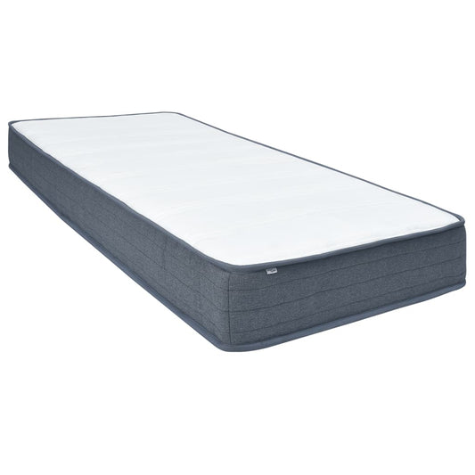 vidaXL Στρώμα Boxspring 190x90x20 εκ. μέτριας απαλότητας Υφασμάτινο