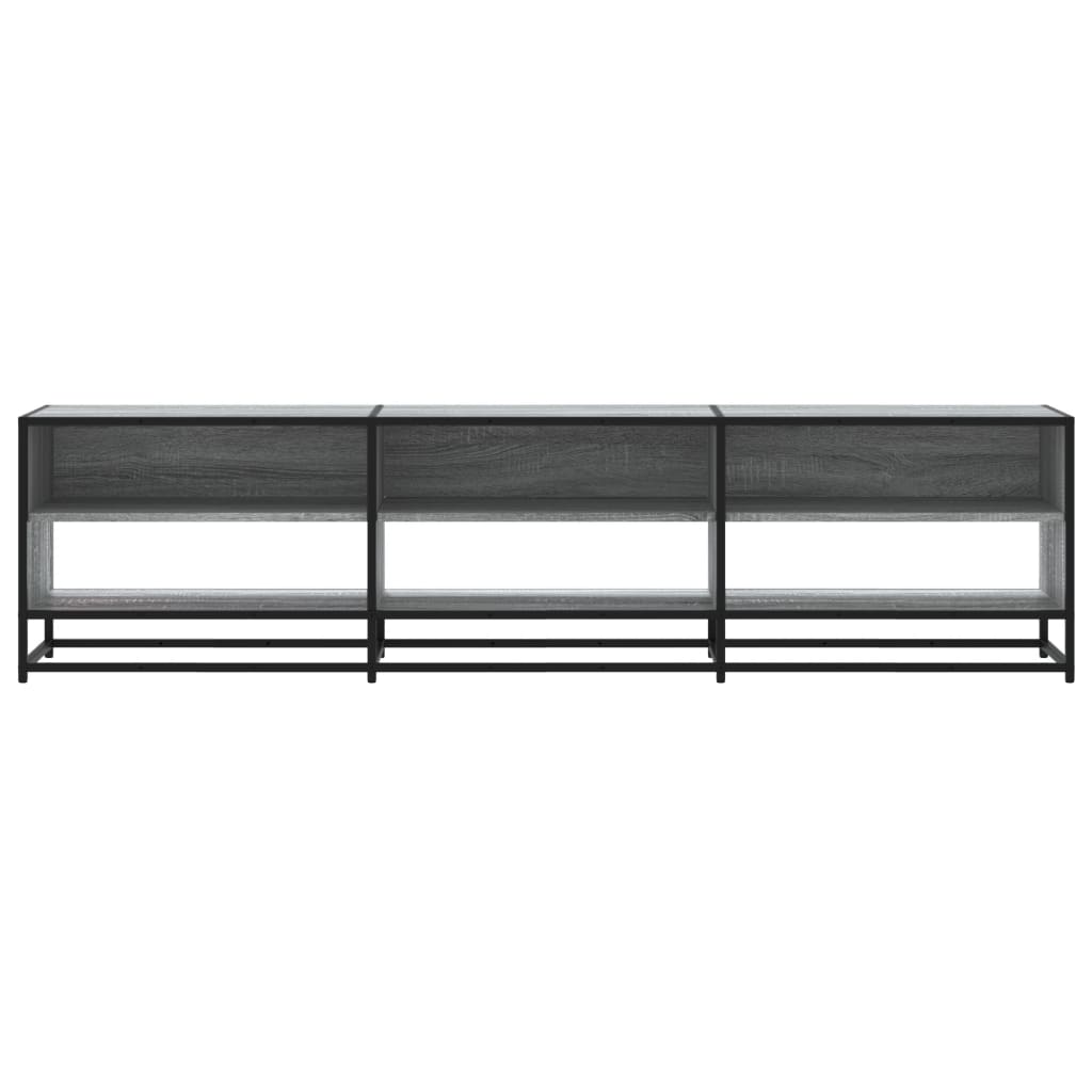 vidaXL Έπιπλο Τηλεόρασης Γκρι Sonoma 180x40x46 εκ. Επεξεργ. Ξύλο