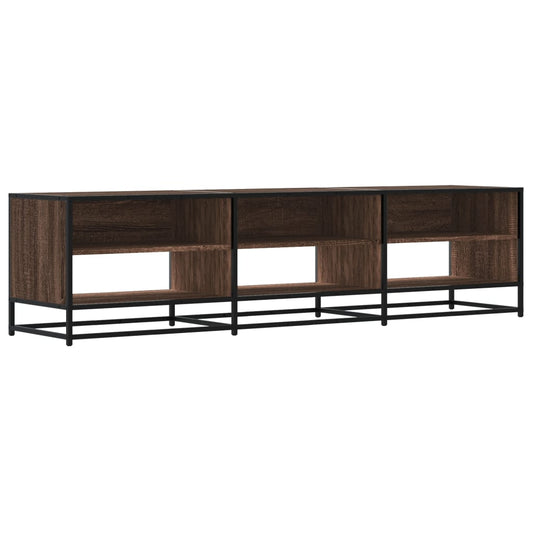 vidaXL Έπιπλο Τηλεόρασης Καφέ Δρυς 180x40x46 εκ. Επεξεργασμένο Ξύλο