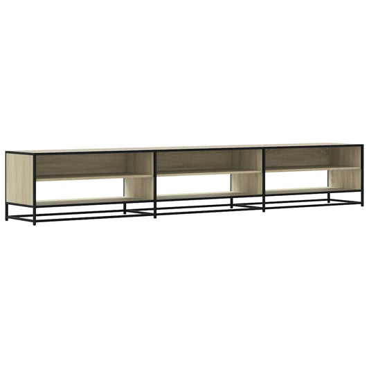 vidaXL Ντουλάπι τηλεόρασης Sonoma Oak 270x40x46 cm Κατασκευασμένο ξύλο