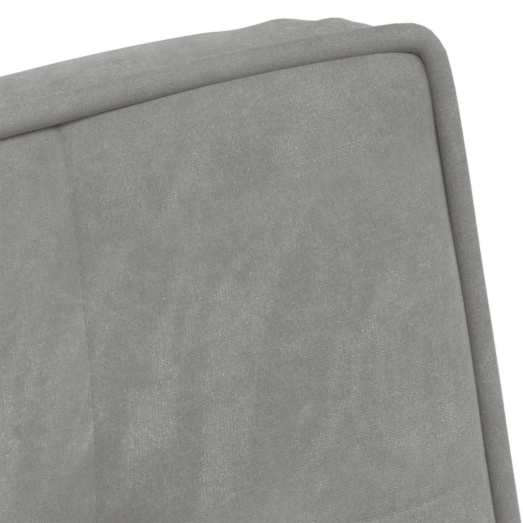 vidaXL Καρέκλα χαλάρωσης Σκούρο Γκρι 64x74x84 cm Βελούδο