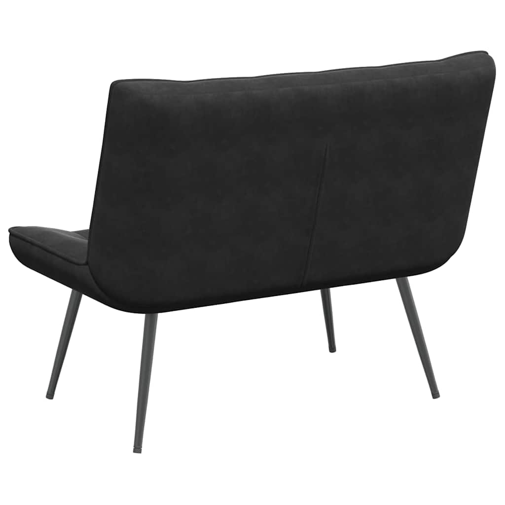vidaXL Πάγκος Μαύρο 110x74x84 εκ. Βελούδινος