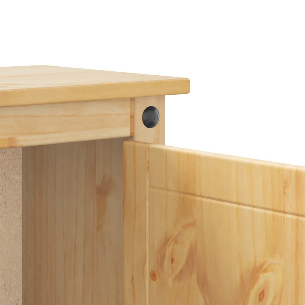 vidaXL Ντουλάπι Πληντυρίου Ρούχων Corona Μασίφ Ξύλο Πεύκου