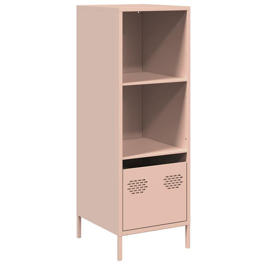 vidaXL Ντουλάπι Ροζ 35x39x103,5 εκ. από Χάλυβα