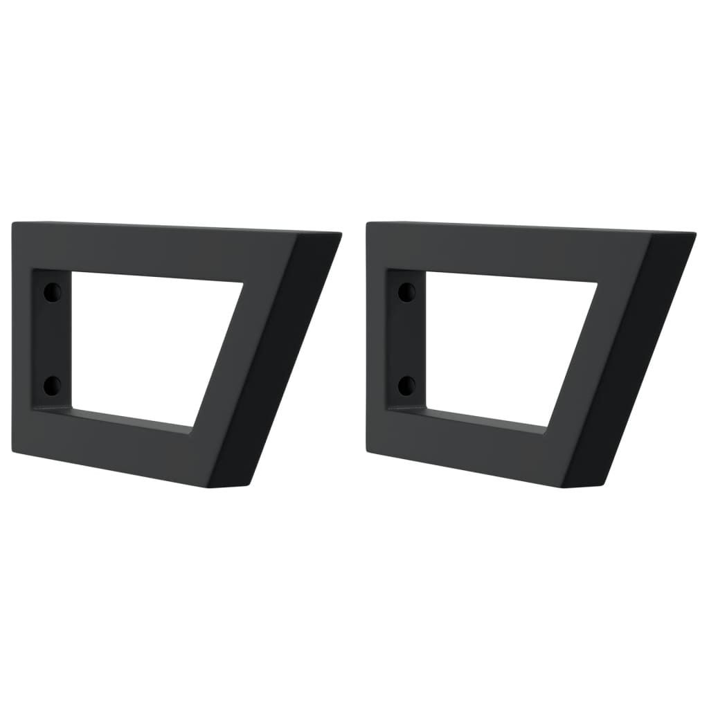 vidaXL Ράφι Νιπτήρα Τοίχου από Ατσάλι / Μασίφ Ξύλο Δρυός