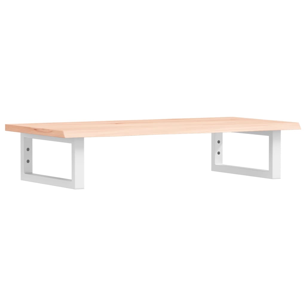 vidaXL Ράφι Νιπτήρα Τοίχου από Ατσάλι / Μασίφ Ξύλο Δρυός