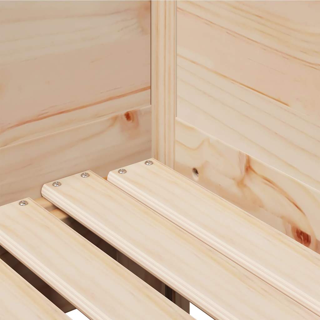 vidaXL Καναπές Κρεβάτι Συρόμενος Χωρίς Στρώμα 90x190 εκ. & Συρτάρια